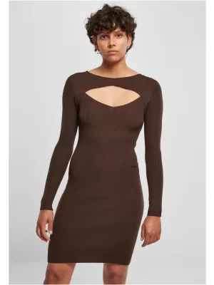 Kleid URBAN CLASSICS TB1742 BRAUN
