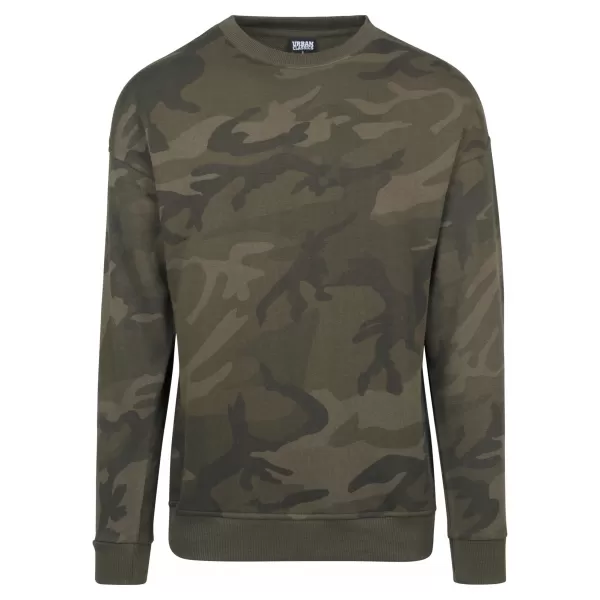  Herren -Sweatshirt URBAN CLASSICS TB1782 OLIVE CAMO 