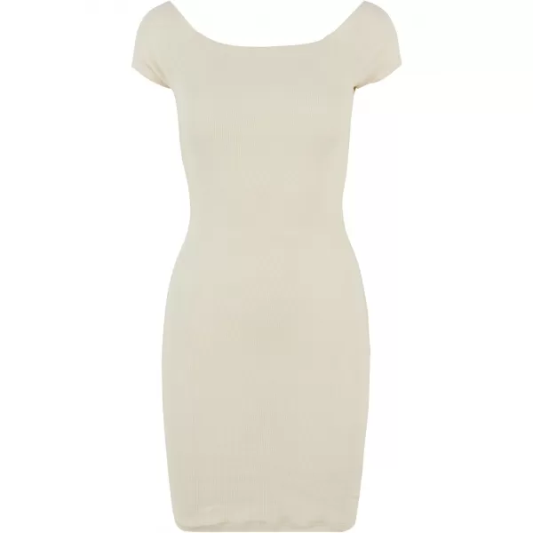 Kleid URBAN CLASSICS TB1501 WEIß/SAND 