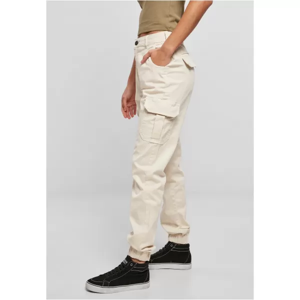  Damenhosen URBAN CLASSICS TB3048 WEIß/SAND 