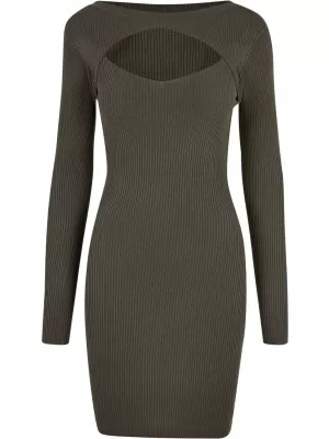 Kleid URBAN CLASSICS TB1742 OLIVE