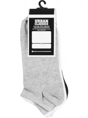 Socken URBAN CLASSICS TB1470 SCHWARZ/WEIß/GRAU