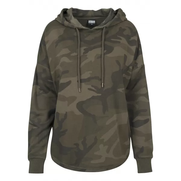 Damen Sweatshirt URBAN CLASSICS TB1724 OLIVE CAMO 