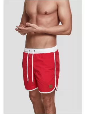 Shorts URBAN CLASSICS TB2050 FEUER ROT/WEIß