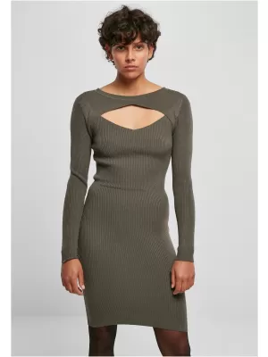 Kleid URBAN CLASSICS TB1742 OLIVE