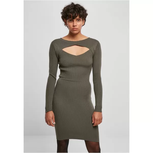  Kleid URBAN CLASSICS TB1742 OLIVE 