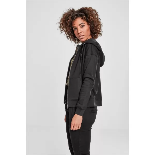  Damen Sweatshirt URBAN CLASSICS TB1982 SCHWARZ 