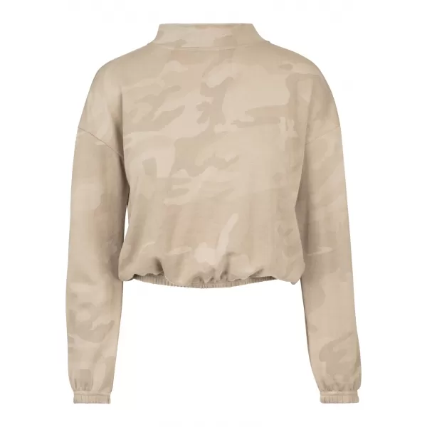  Damen Sweatshirt URBAN CLASSICS TB1722 SAND CAMO 