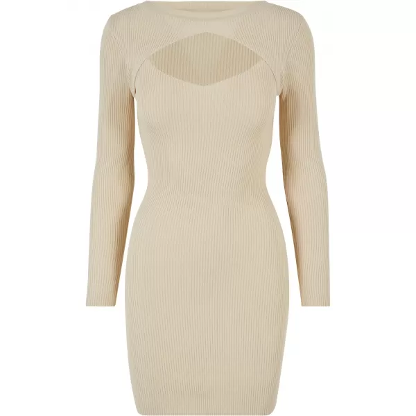  Kleid URBAN CLASSICS TB1742 SAND 