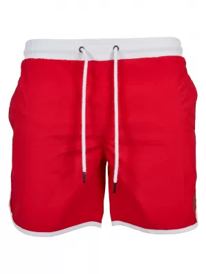Shorts URBAN CLASSICS TB2050 FEUER ROT/WEIß