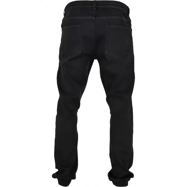  Hose URBAN CLASSICS TB1794 ECHTES SCHWARZ GEWASCHEN 