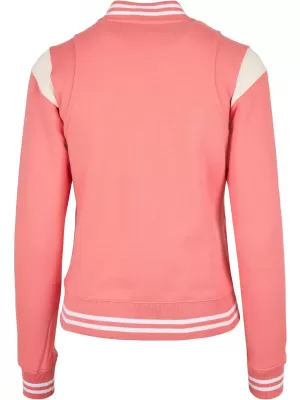 Damenjacke URBAN CLASSICS TB2618 BLASSROSA/WEIßER SAND
