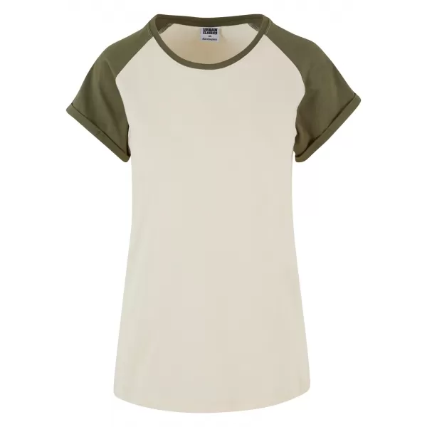  Hemd URBAN CLASSICS TB1913 WEIßER SAND/OLIVE 