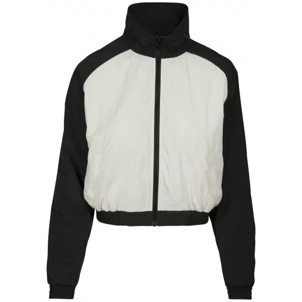  Damenjacke URBAN CLASSICS TB2662 SCHWARZ/WEIß 