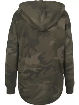 Damen Sweatshirt URBAN CLASSICS TB1724 OLIVE CAMO