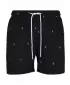 Shorts URBAN CLASSICS TB2680 SCHWARZ/PALME