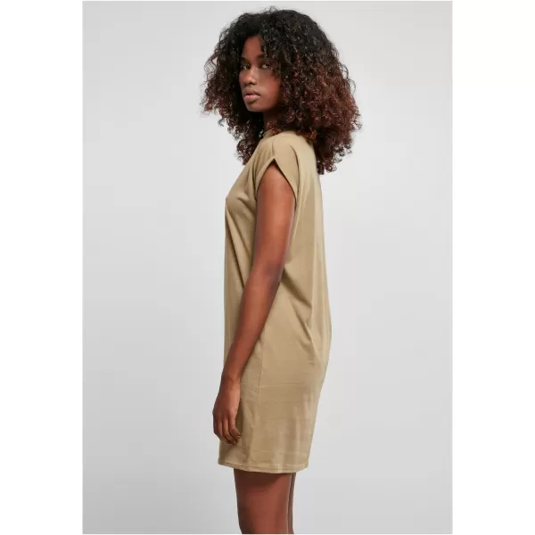  Kleid URBAN CLASSICS TB1910 KHAKI 