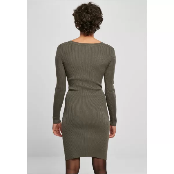  Kleid URBAN CLASSICS TB1742 OLIVE 