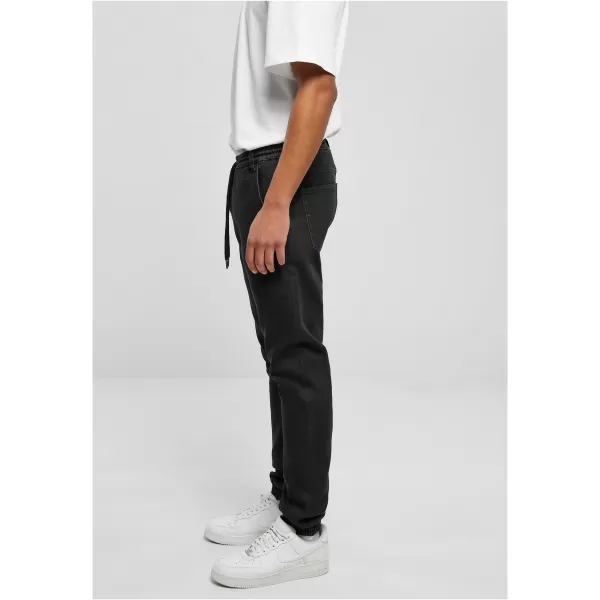  Hose URBAN CLASSICS TB1794 ECHTES SCHWARZ GEWASCHEN 