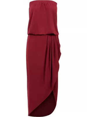 Kleid URBAN CLASSICS TB1508 BURGUND