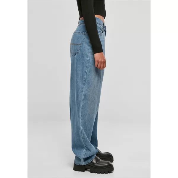  Damenhosen URBAN CLASSICS TB4524 MITTLERER STEIN GEWASCHEN 
