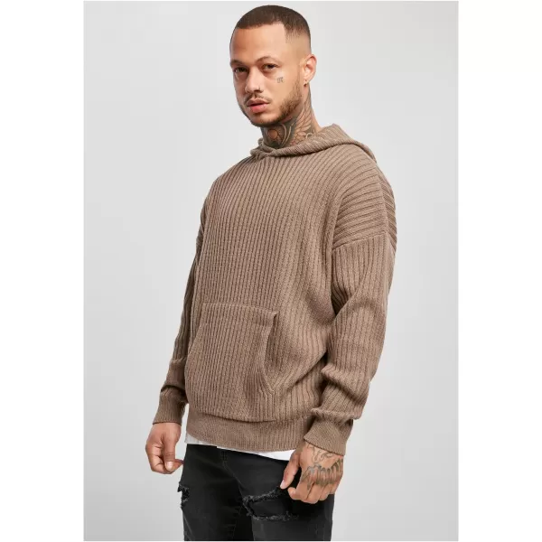  Herren -Sweatshirt URBAN CLASSICS TB4677 DUNKLER KHAKI 