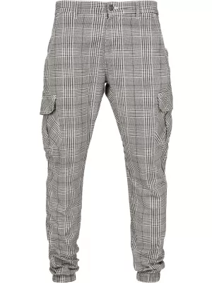 Hose URBAN CLASSICS TB3138 WEIß/SCHWARZ