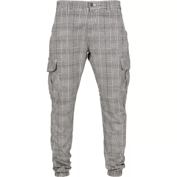  Hose URBAN CLASSICS TB3138 WEIß/SCHWARZ 