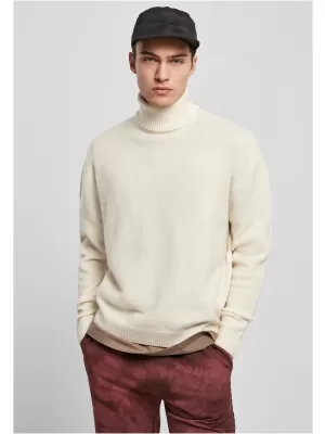 Herrenpullover URBAN CLASSICS TB4496 WEIß/SAND