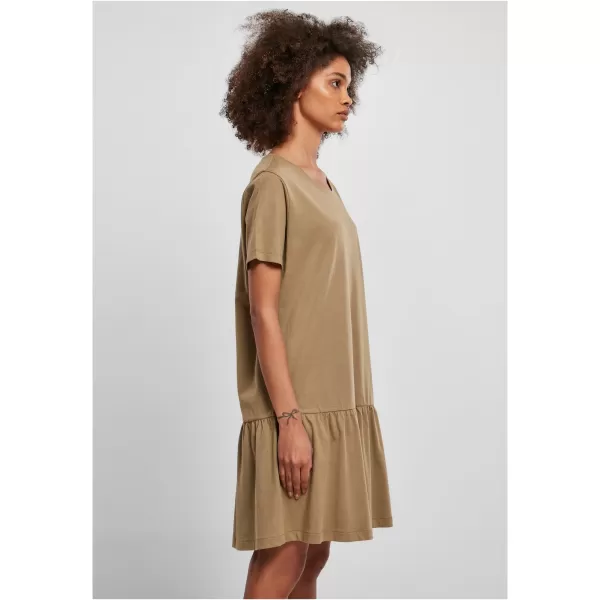  Kleid URBAN CLASSICS TB4104 KHAKI 