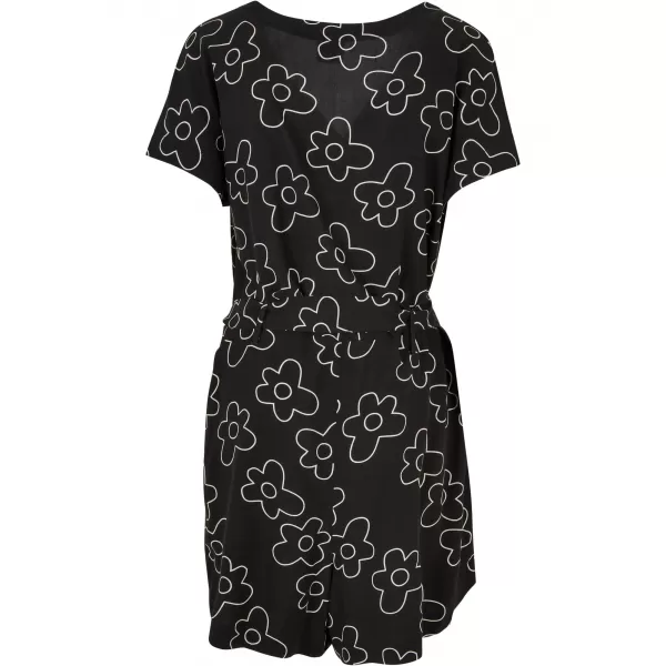  Damen URBAN CLASSICS TB4096 SCHWARZE BLUME 
