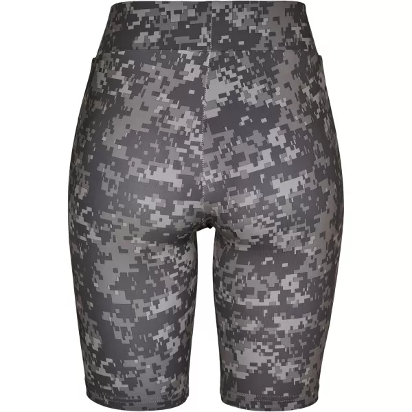  Damenshorts URBAN CLASSICS TB3423 DUNKLE DIGITAL CAMO 