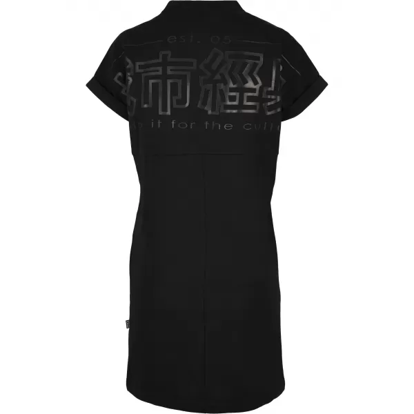  Kleid URBAN CLASSICS TB4089 SCHWARZ/SCHWARZ 