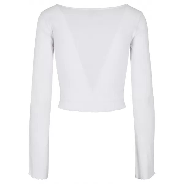  Damen Sweatshirt URBAN CLASSICS TB4533 WEIß 