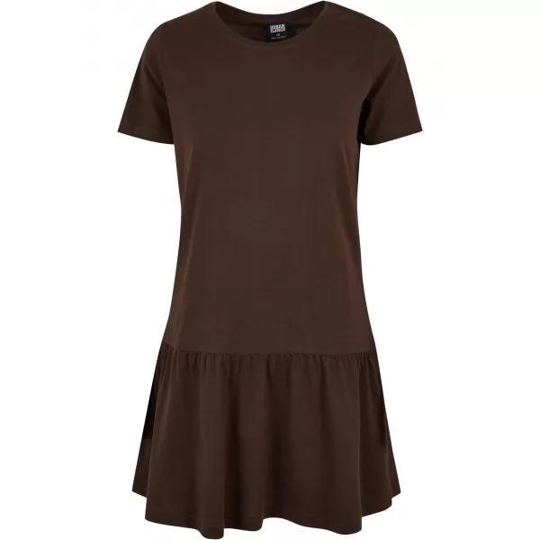  Kleid URBAN CLASSICS TB4104 BRAUN 