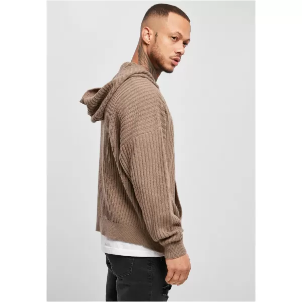  Herren -Sweatshirt URBAN CLASSICS TB4677 DUNKLER KHAKI 