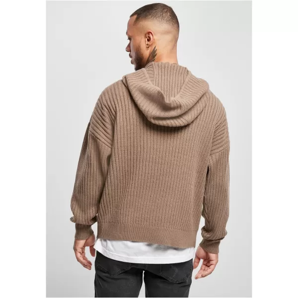  Herren -Sweatshirt URBAN CLASSICS TB4677 DUNKLER KHAKI 