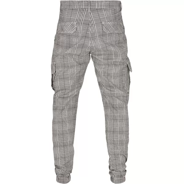 Hose URBAN CLASSICS TB3138 WEIß/SCHWARZ 