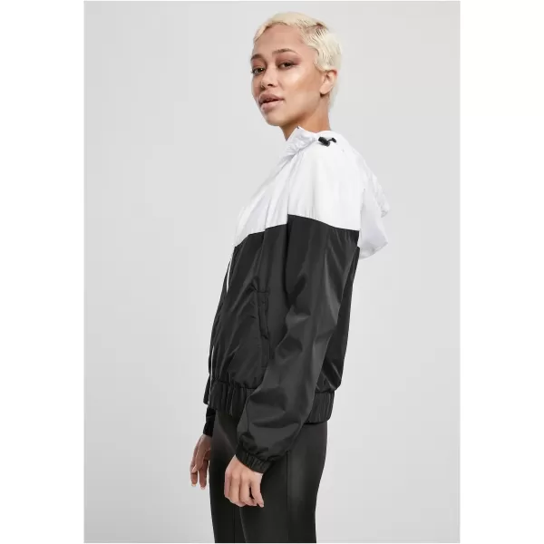  Damenjacke URBAN CLASSICS TB3638 WEIß/SCHWARZ 