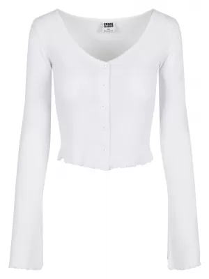 Damen Sweatshirt URBAN CLASSICS TB4533 WEIß