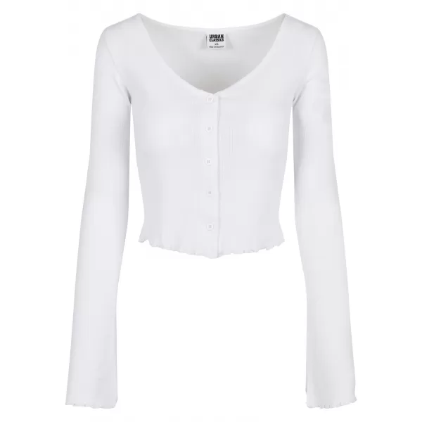  Damen Sweatshirt URBAN CLASSICS TB4533 WEIß 