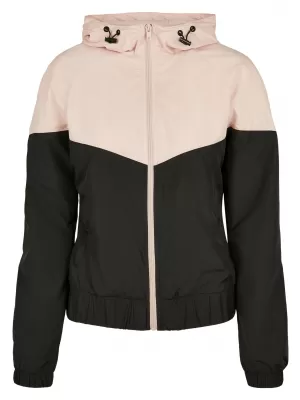 Damenjacke URBAN CLASSICS TB3638 HELLROSA/SCHWARZ