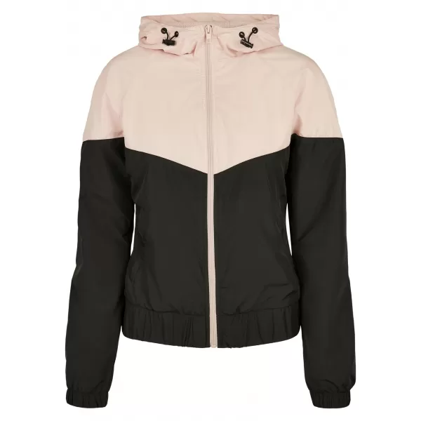  Damenjacke URBAN CLASSICS TB3638 HELLROSA/SCHWARZ 
