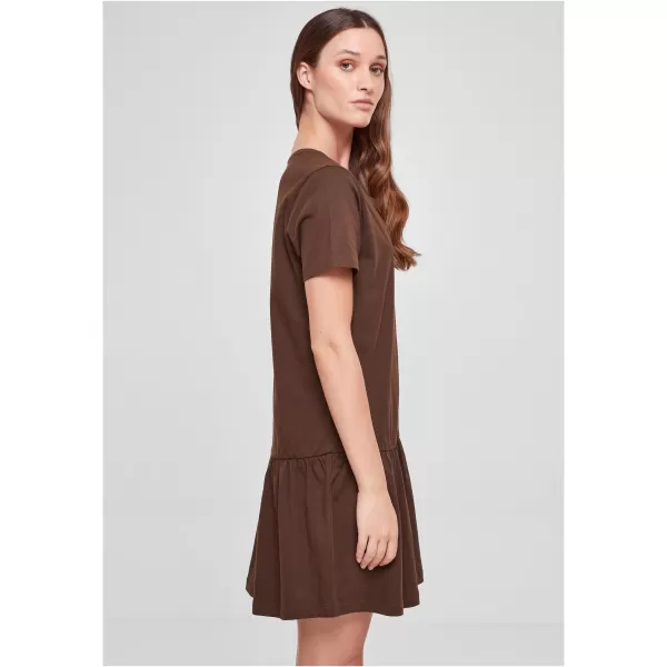  Kleid URBAN CLASSICS TB4104 BRAUN 