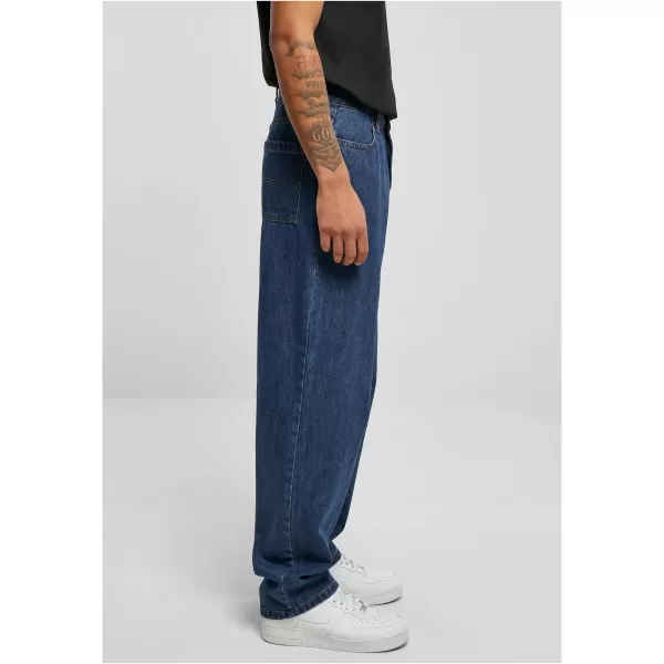 Jeans URBAN CLASSICS TB4461 MID INDIGO GEWASCHEN 