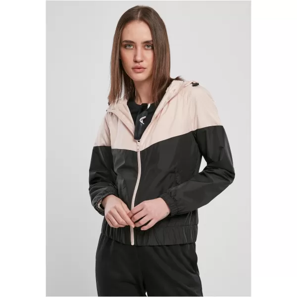  Damenjacke URBAN CLASSICS TB3638 HELLROSA/SCHWARZ 