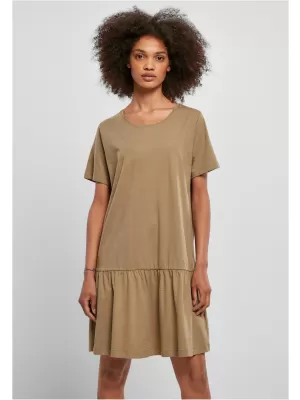 Kleid URBAN CLASSICS TB4104 KHAKI
