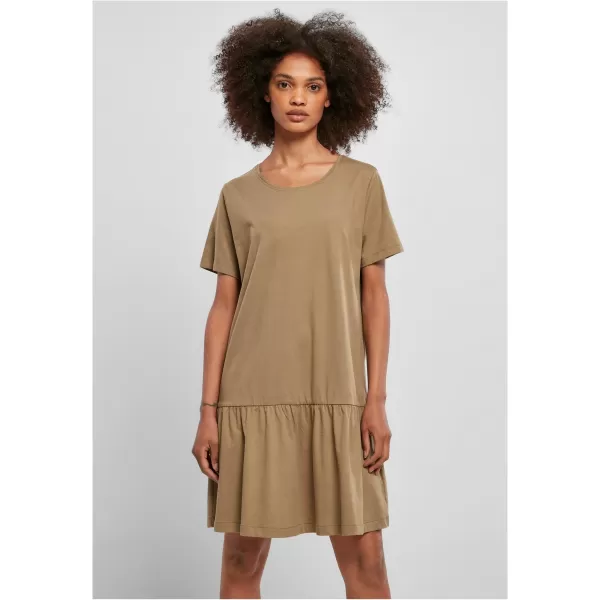  Kleid URBAN CLASSICS TB4104 KHAKI 
