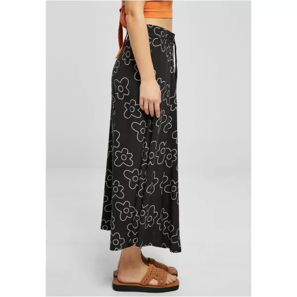  Damenrock URBAN CLASSICS TB4099 SCHWARZE BLUME 