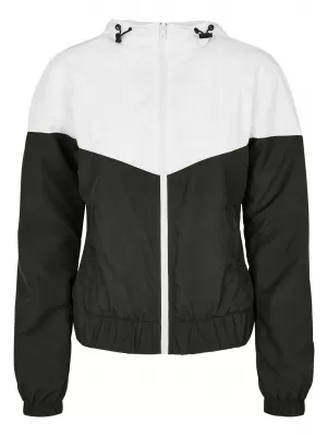 Damenjacke URBAN CLASSICS TB3638 WEIß/SCHWARZ